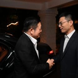 Secretary-General of ASEAN attends working dinner hosted by Ambassador of China to ASEAN