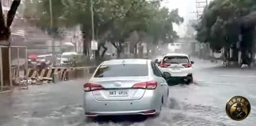 #菲媒报道

雨季未到先被淹！大马尼拉多地严重积水