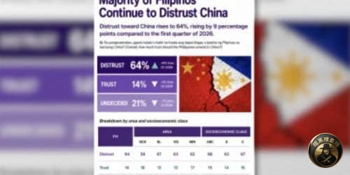 #菲民众对中国信任度再下降❗️64%受访者表示“不信任”‼️