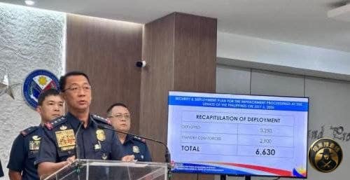 #菲律宾新闻 安保升级！3250名警力封锁参议院，护航莎拉弹