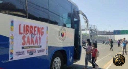 #菲媒报道

油价飙升应对！菲律宾推出 免费巴士 缓解通