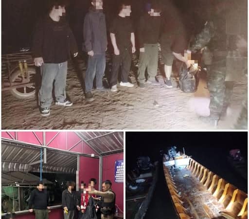 #泰国新闻 抓获5名中国人 #非法入境 

在桑卡拉武里