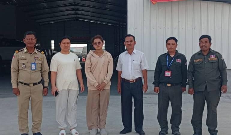 金边普雷克普诺区开展联合检查 未发现外籍人员从事电诈活动