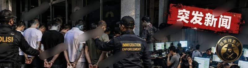 #印尼资讯 印尼要收紧东南亚免签？500多名外国人涉赌诈被抓