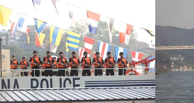 第163次中老缅泰湄公河联合巡逻执法行动启动

3月23