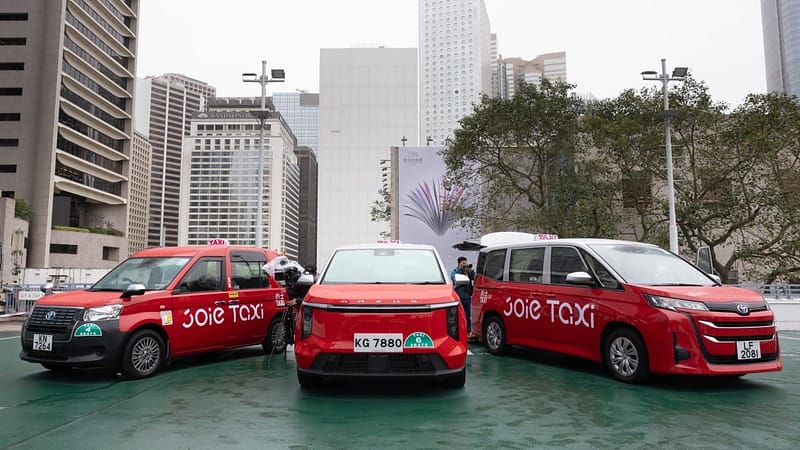 Fleet of 200 new premium taxis hit the streets of Hong Kong