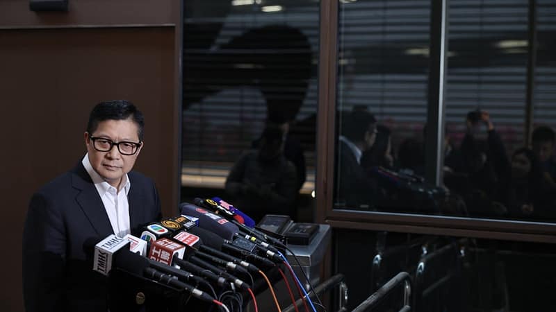Hong Kong’s security chief attacks Guardian newspaper over Jimmy Lai claim
