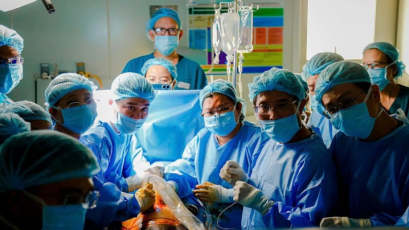 2 critical minutes decide success of rare heart surgery on Singaporean mother’s fetus by HCMC doctors