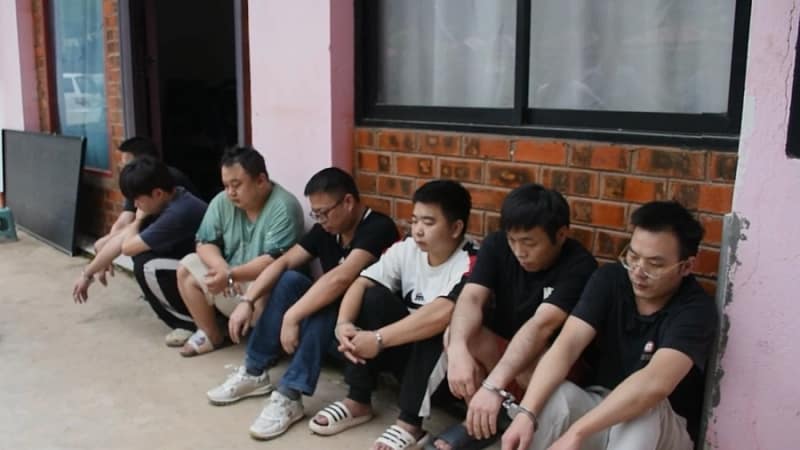 59 Vietnamese arrested in Laos over large-scale scam syndicate