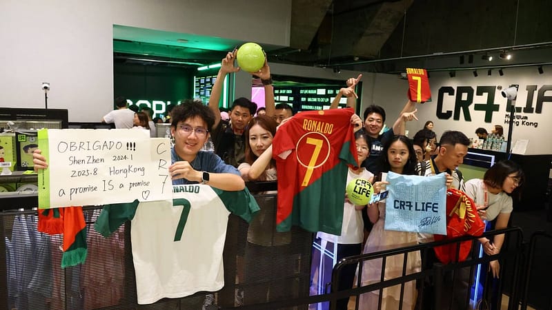 Cristiano Ronaldo surprises fans with museum visit in Hong Kong’s Tsim Sha Tsui