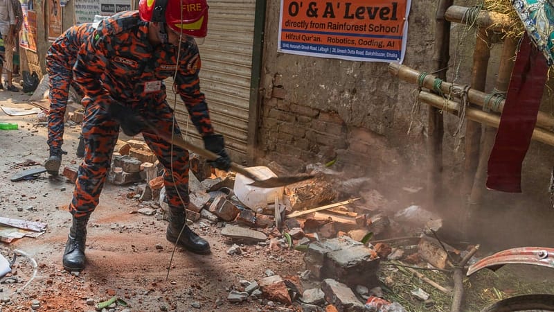 2 children among dead as Bangladesh rattled by magnitude 5.7 earthquake