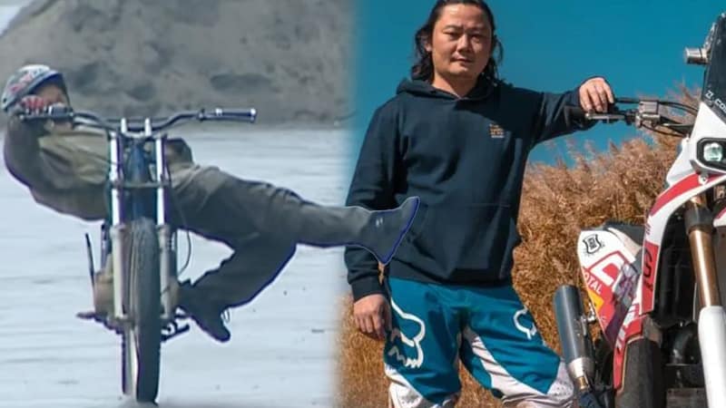 Chinese biker chases TV crew for 100km to show skills, now owns US million firm
