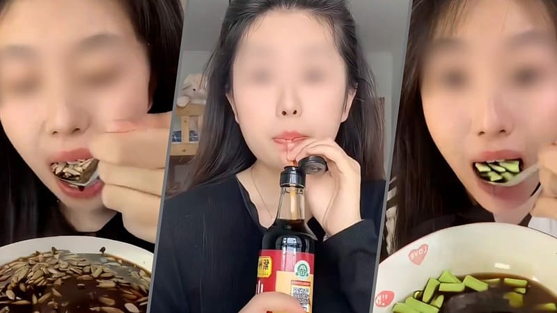 Chinese food vlogger banned after vinegar-soaked chewing gum videos go viral
