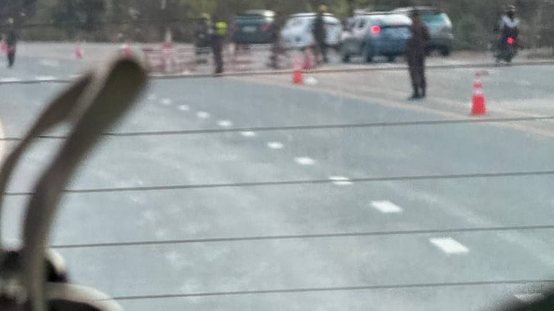 #网友爆料：

从西港到戈公的路上一共查了4次，真的夸张