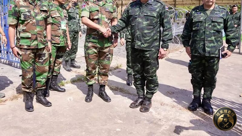 柬埔寨与泰国地区边境委员会（RBC）秘书处在边境地区举行会议