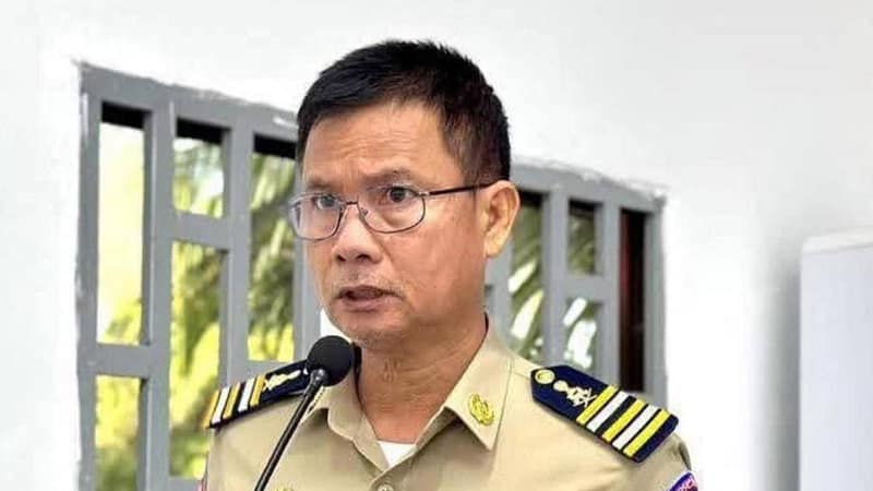 67名警察举报局长收园区保护费事件后续：茶胶省巴蒂县警察局长
