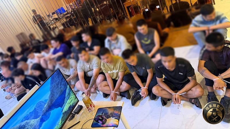 金边钻石岛、炳发城等多处大清查，近百名中国人涉诈被抓