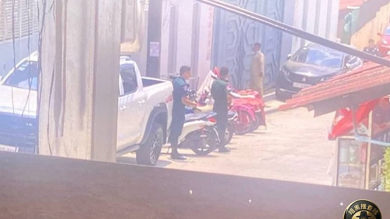 #网友反馈：🇰🇭西港“双狮”附近有宪兵在检查，那些租房的兄弟