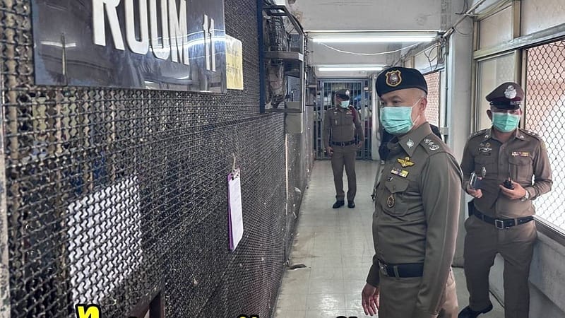 #泰国新闻 泰国国家警察副监察长检查移民拘留中心：未发现“V