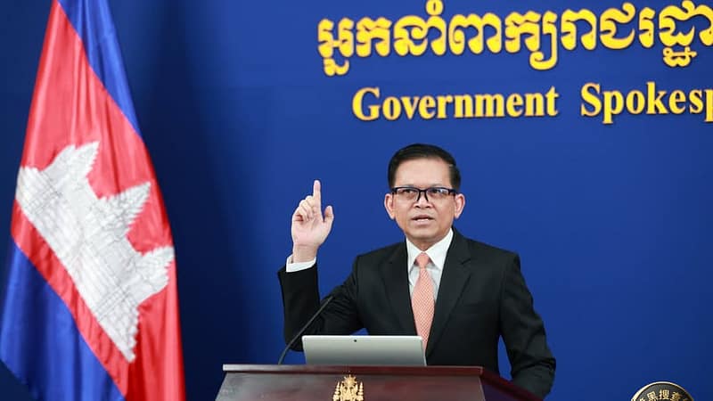 #柬埔寨新闻 柬埔寨王国政府发言人潘·博纳通报三项重要最新进