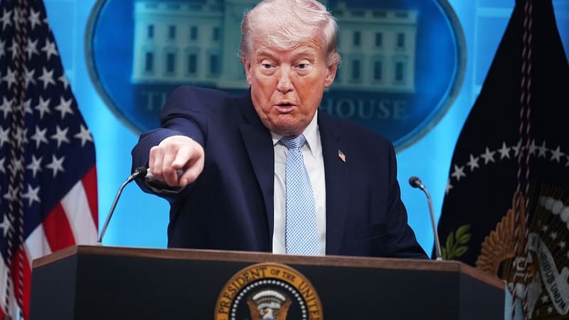 ‘Blown to hell’: Trump announces US blockade of Strait of Hormuz