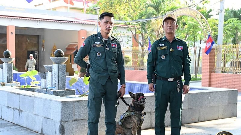 柬埔寨第一惩教中心完成M1警員毒品检测 全员结果为阴性
