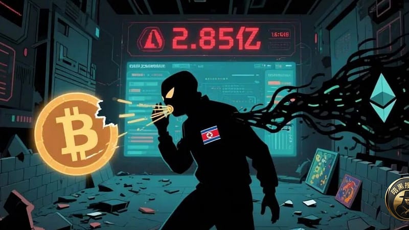 #国际新闻 🇰🇵 2.85亿被盗后，朝鲜黑客正在“吞掉”加密