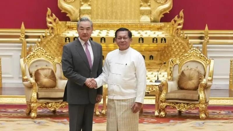 缅甸总统敏昂莱会见王毅：将继续加大打击网赌电诈

缅甸新