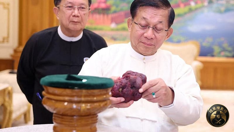 🇲🇲 缅甸发现1.1万克拉巨型红宝石

昨天，缅甸官方媒