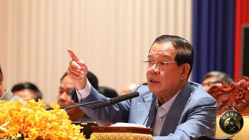 今（24）日早上，柬埔寨代元首洪森在一场逾4000人参加的高