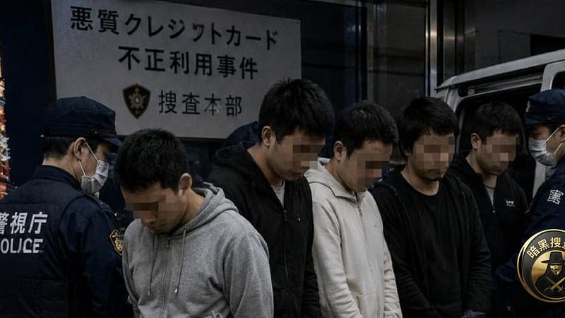 #日本资讯 日本破获3.7亿日元信用卡诈骗案：6名中国人被捕