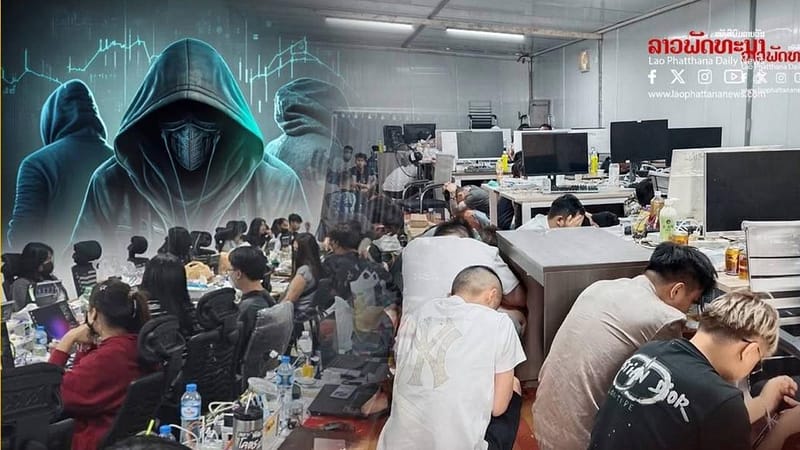 #老挝新闻 老挝5月反诈杀疯了！狂抓千余名跨国电诈犯🚨