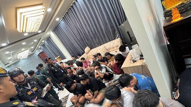 🇰🇭波贝再抓近百名印尼人！两处窝点被查

班迭棉吉消息：