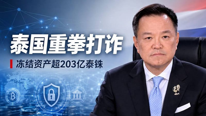 泰国动真格：冻结诈骗资产203亿泰铢，马甲账户暴减近九成