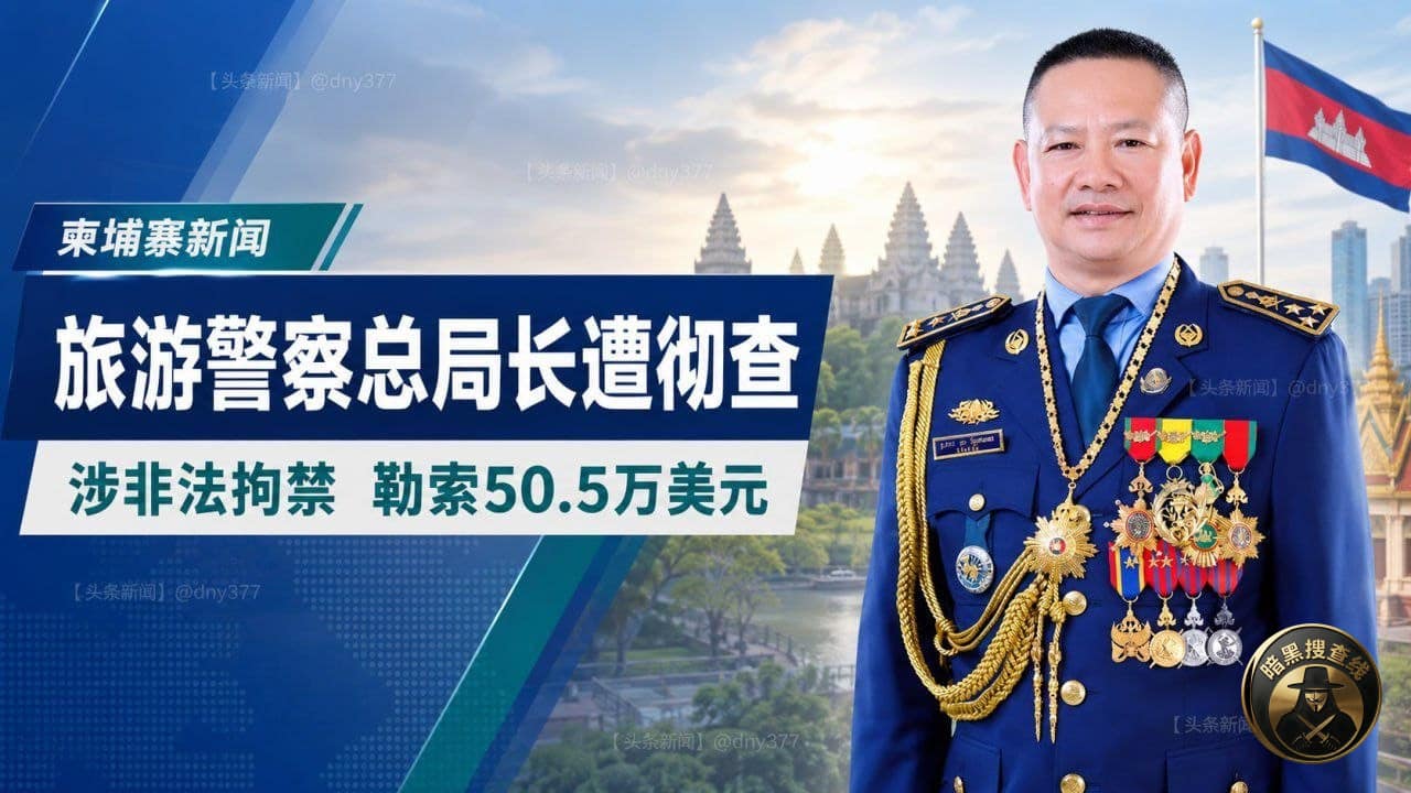 #柬埔寨新闻 50.5万美元“放人费”风波升级!内政部彻查旅 #柬埔寨新闻 50.5万美元“放人费”风波升级!内政部彻查旅